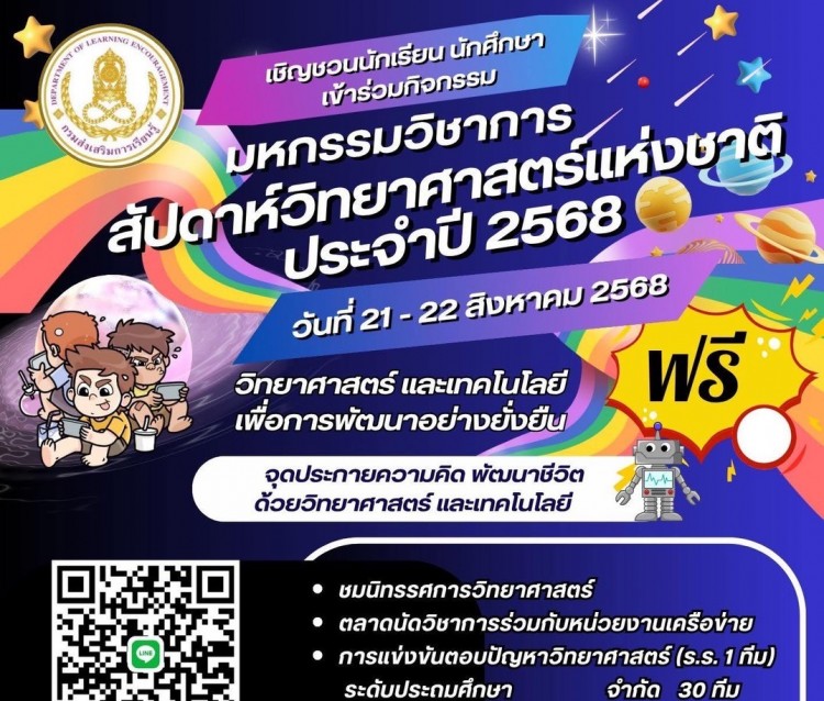 สัปดาห์วิทยาศาสตร์2568